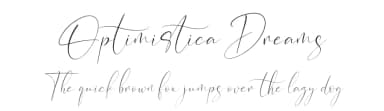 Optimistica Dreams by Perspectype Studio - Letterena.com — Script Handwritten Font — thumbnail 1
