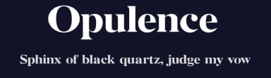 Opulence by Ogle Studio — Serif Font — thumbnail 2