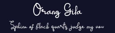 Orang Gila by Pidco Art — Script Handwritten Font — thumbnail 2