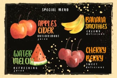 Orange Juice Font by Caoca Studio by Caoca Studio — Script Handwritten Font — thumbnail 2