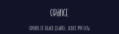 Orange by Scratchones — Script Handwritten Font — thumbnail 2