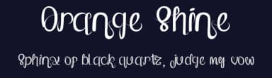 Orange Shine by Inermedia Studio — Script Handwritten Font — thumbnail 2