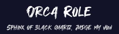 Orca Role by Khurasan — Script Handwritten Font — thumbnail 2