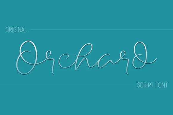 Orchard Font by Gumacreative — Script Handwritten Font