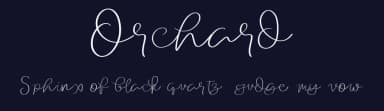 Orchard by LetterStock Std — Script Handwritten Font — thumbnail 2