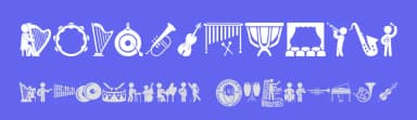 Orchestra Icons by Woodcutter — Dingbats Font — thumbnail 3