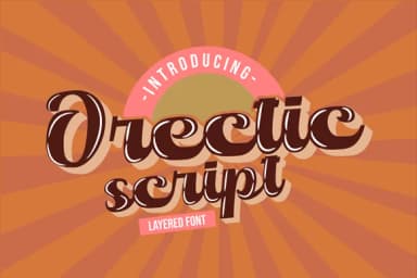Orectic Script Font by Astageni — Script Handwritten Font — thumbnail 1