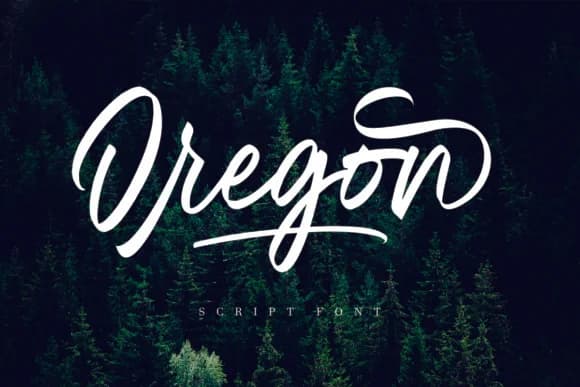 Oregon Script Font by Geranium.co — Script Handwritten Font