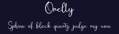 Orelly by Fahmi Hayat — Script Handwritten Font — thumbnail 2