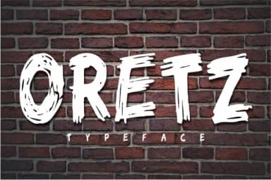 Oretz Font by Niznaz Graphic Studio — Script Handwritten Font — thumbnail 1