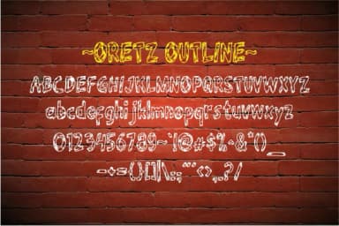 Oretz Font by Niznaz Graphic Studio — Script Handwritten Font — thumbnail 7