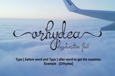 Orhydea Font by Digital Typeface Studio — Script Handwritten Font — thumbnail 2