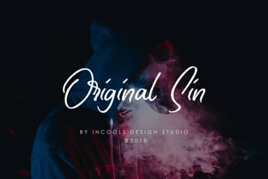 Original Sin Font by Incools Design Studio — Script Handwritten Font — thumbnail 1
