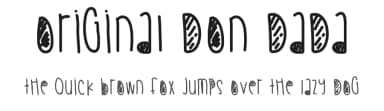 Original Don Dada by Des Gomez — Script Handwritten Font — thumbnail 1