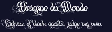 Origine du Monde by Qkila — Script Handwritten Font — thumbnail 2