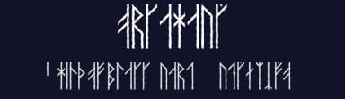 Orkahaug by Feòrag — Dingbats Font — thumbnail 2