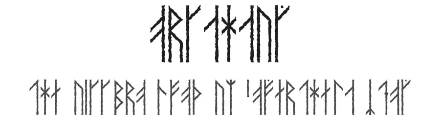 Orkahaug by Feòrag — Dingbats Font