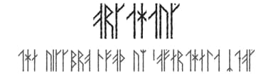 Orkahaug by Feòrag — Dingbats Font — thumbnail 1