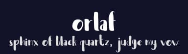 Orlaf by Subectype & Orenari — Script Handwritten Font — thumbnail 2