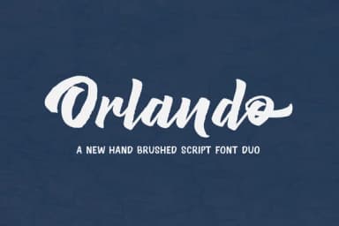 Orlando Font by Fauzi — Script Handwritten Font — thumbnail 1
