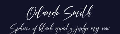 Orlando Smith by Perspectype Studio - Letterena.com — Script Handwritten Font — thumbnail 2