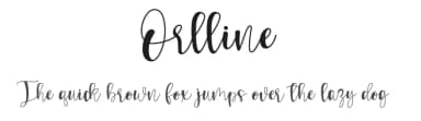 Orlline by Scratchones — Script Handwritten Font — thumbnail 1