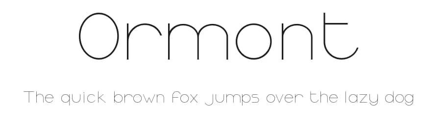 Ormont by Youssef Habchi — Sans Serif Font
