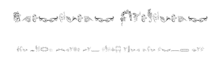 Ornamenta Monumenta by Intellecta Design — Dingbats Font