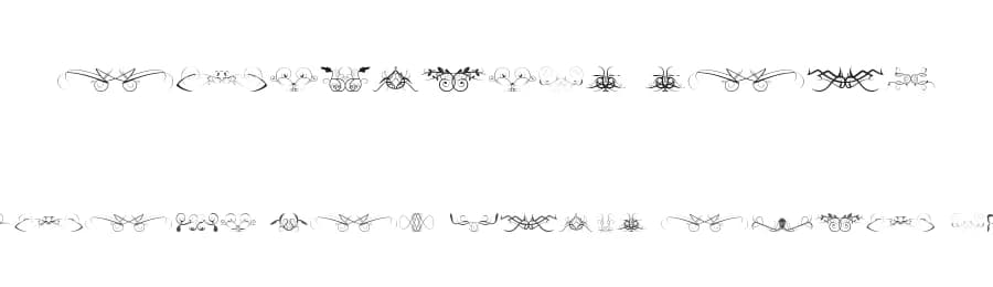 Ornaments soul by dcoxy - Greg Medina — Dingbats Font