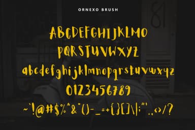 Ornexo Font by Graphicfresh — Script Handwritten Font — thumbnail 3