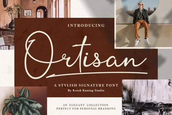 Ortisan Font by Kotak Kuning Studio — Script Handwritten Font