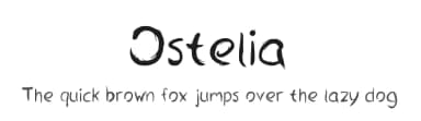 Ostelia by Brixdee — Script Handwritten Font — thumbnail 1