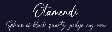 Otamendi by Pen Culture — Script Handwritten Font — thumbnail 2