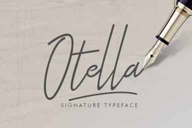 Otella Signature Font by Khurasan — Script Handwritten Font — thumbnail 1