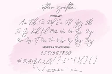 Other Grettha Font by Masha Artifex — Script Handwritten Font — thumbnail 9