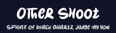 Other Shoot by nomlimofont — Script Handwritten Font — thumbnail 2