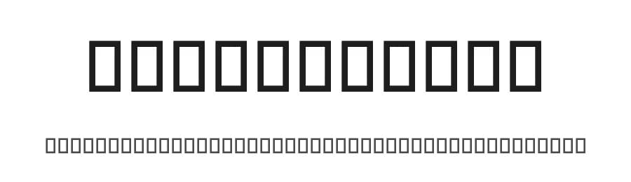 Other Space by Woodcutter — Dingbats Font