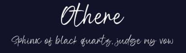 Othere by Khurasan — Script Handwritten Font — thumbnail 2