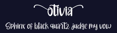 Otivia by Milea Sajojo — Script Handwritten Font — thumbnail 2