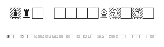 OTL Checkmate by Denis Serikov — Dingbats Font