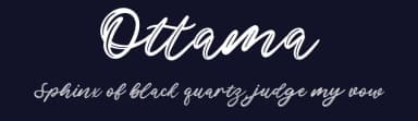 Ottama by Allouse Studio — Script Handwritten Font — thumbnail 2