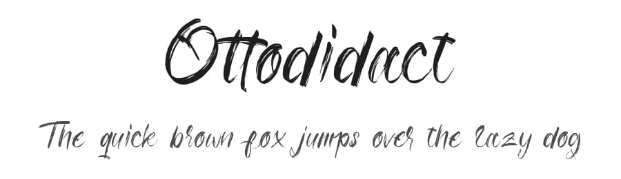 Ottodidact by The Ocean Studio - Laire Banyu Sandi Pawenang — Script Handwritten Font