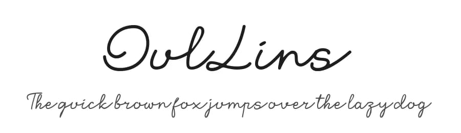 OulLins by Sungi Creative — Script Handwritten Font