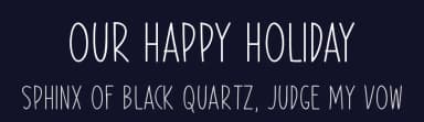 Our Happy Holiday by Md Shohail Bhuian — Script Handwritten Font — thumbnail 2