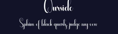 Ourside by Andi Moz — Script Handwritten Font — thumbnail 2