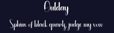 Outday by Andi Moz — Script Handwritten Font — thumbnail 2