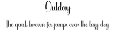 Outday by Andi Moz — Script Handwritten Font — thumbnail 1