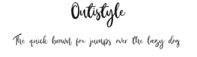 Outistyle by Dikas Studio — Script Handwritten Font — thumbnail 1