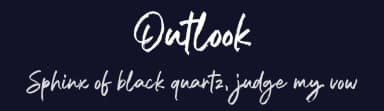 Outlook by Weape Studio — Script Handwritten Font — thumbnail 2
