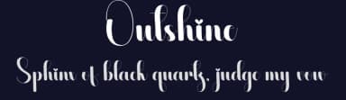 Outshine by Scratchones — Script Handwritten Font — thumbnail 2